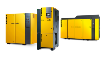 Rotary screw compressors from KAESER