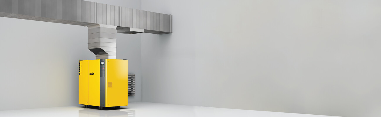 KAESER Know How blog post: Reduce your energy costs with compressed air heat recovery