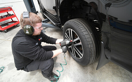 Kaeser compressed air being used at Trucks & Trailers