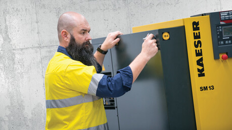 Preventive maintenance with KAESER Compressors
