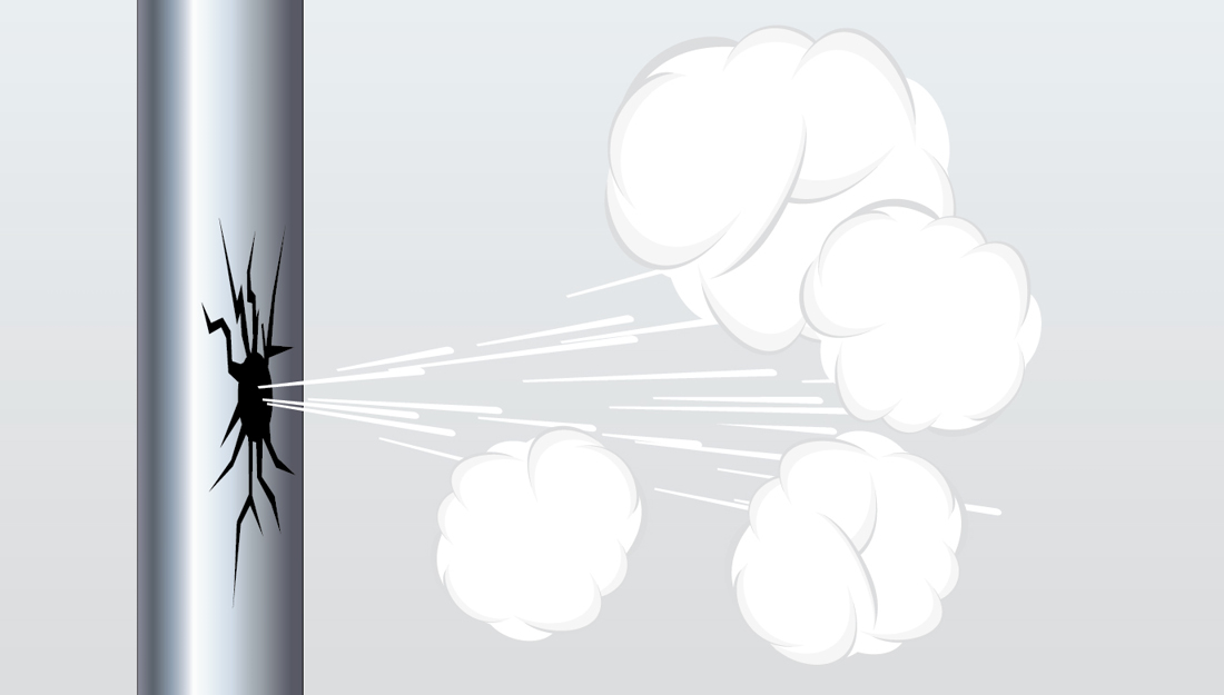 Compressed air leaks and the benefits of regular leak detection