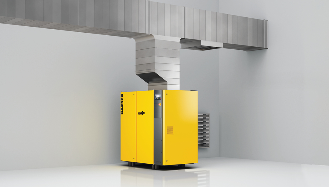 How to reduce your energy costs with compressed air heat recovery