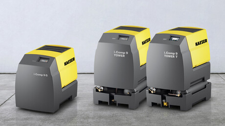 Robust, compact and extremely versatile, the i.Comp 8 / 9 from Kaeser also features an impressive new drive concept.