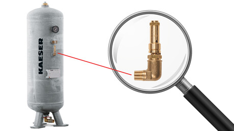 Maintaining the integrity of the pressure relief valve on an air receiver is absolutely essential when it comes to the on-going safe operation of a compressed air system